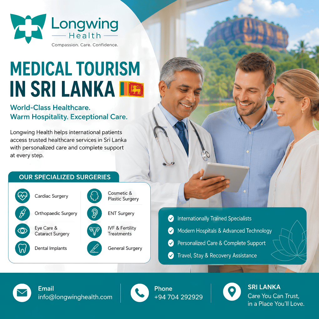 Medical Tourism in Sri Lanka - Longwing Health